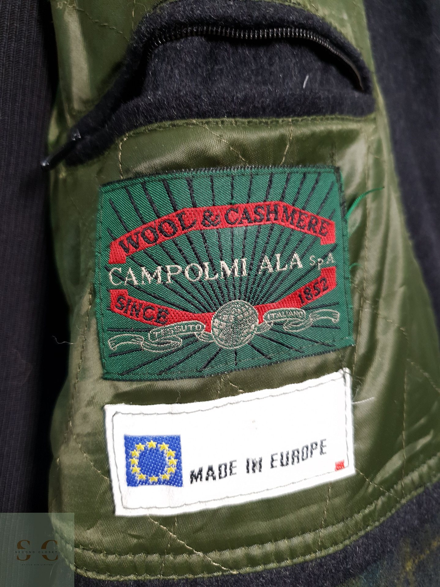 Sympatex Chaquetón con ajuste en cintura Plomo Talla XXL 9