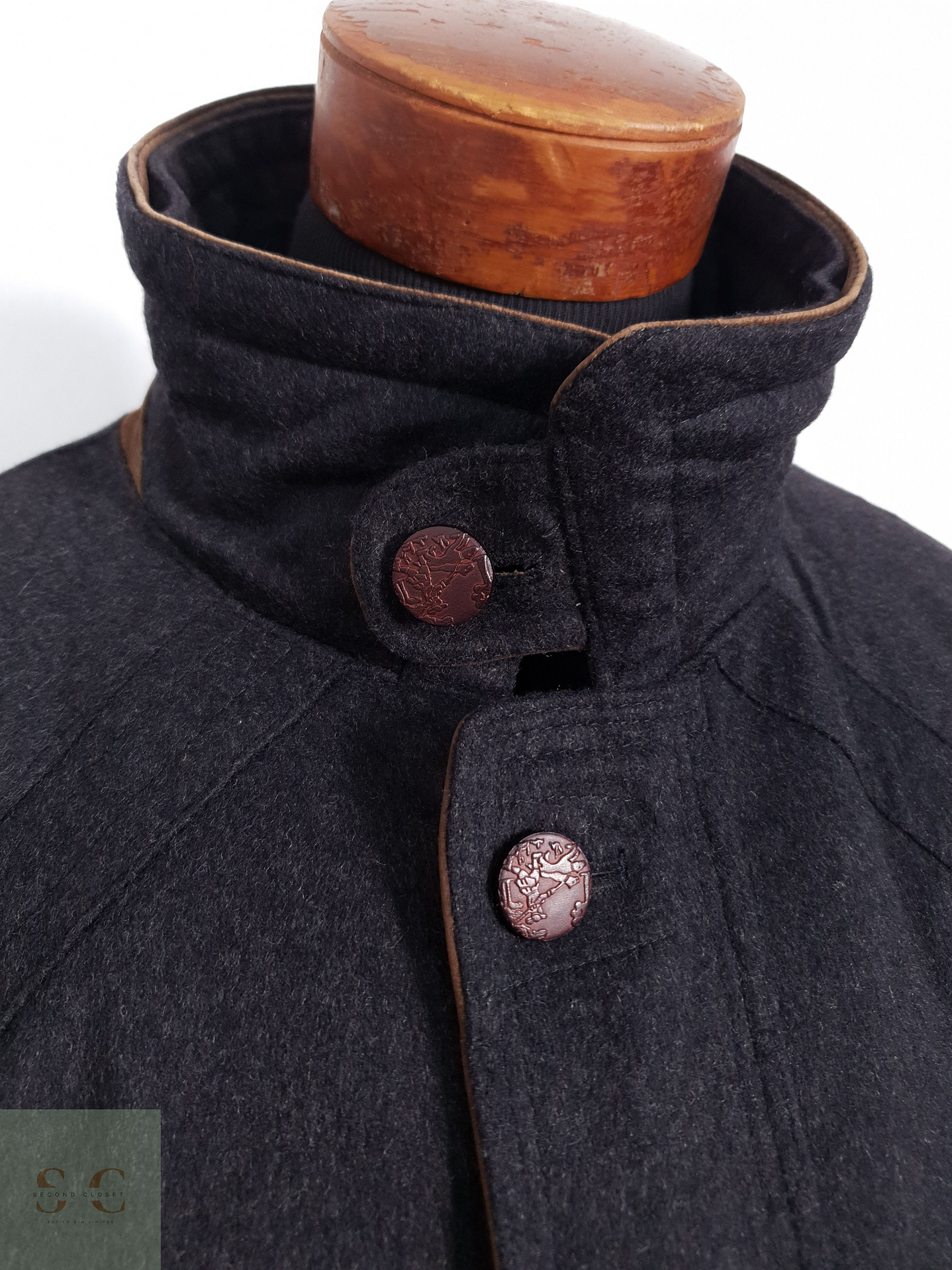 Sympatex Chaquetón con ajuste en cintura Plomo Talla XXL 11