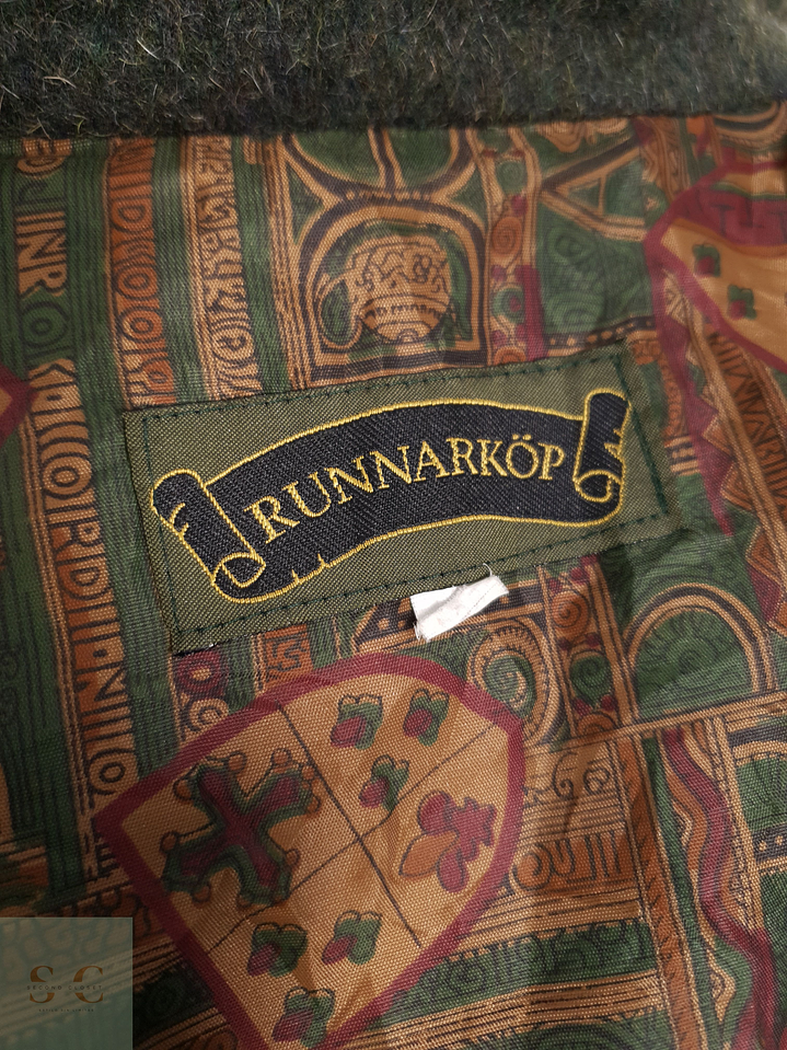 Runnarköp Chaquetón Verde Talla XXL 8