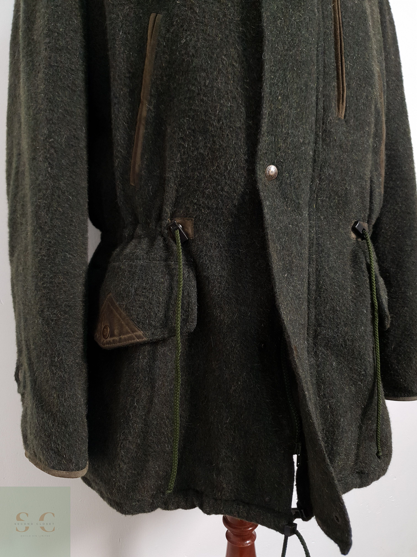 Runnarköp Chaquetón Verde Talla XXL 9