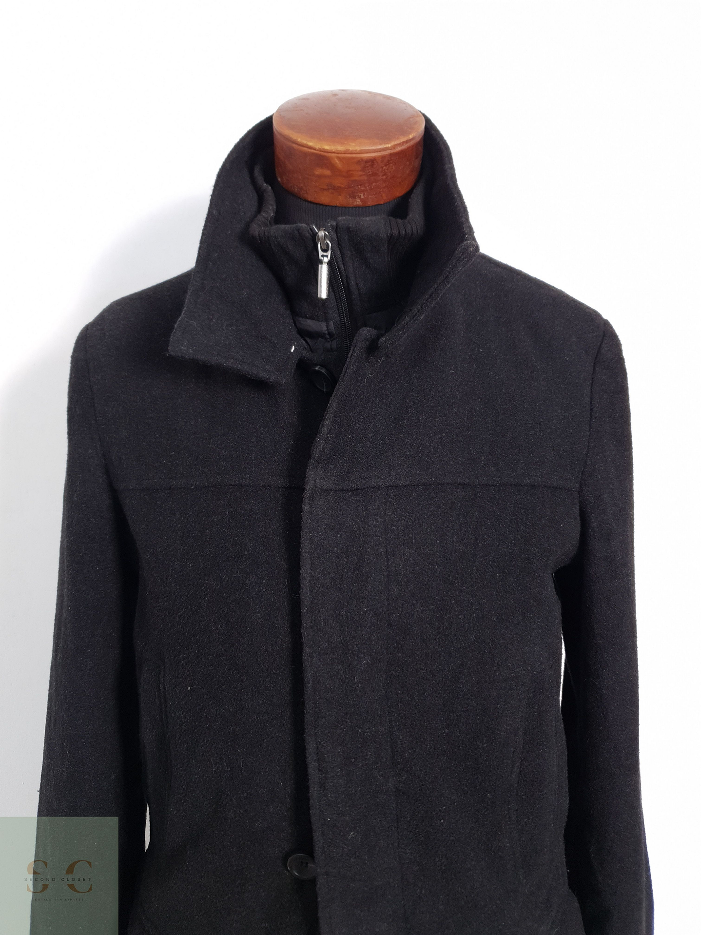 Cesar Woodstate Chaquetón Plomo Talla M 4