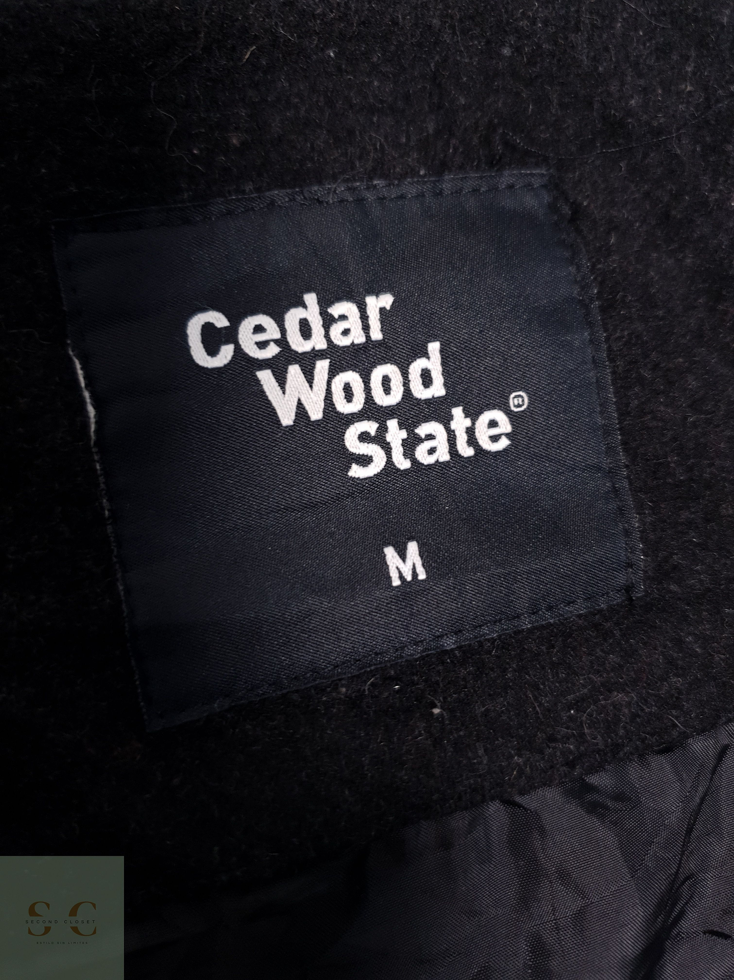 Cesar Woodstate Chaquetón Plomo Talla M 6