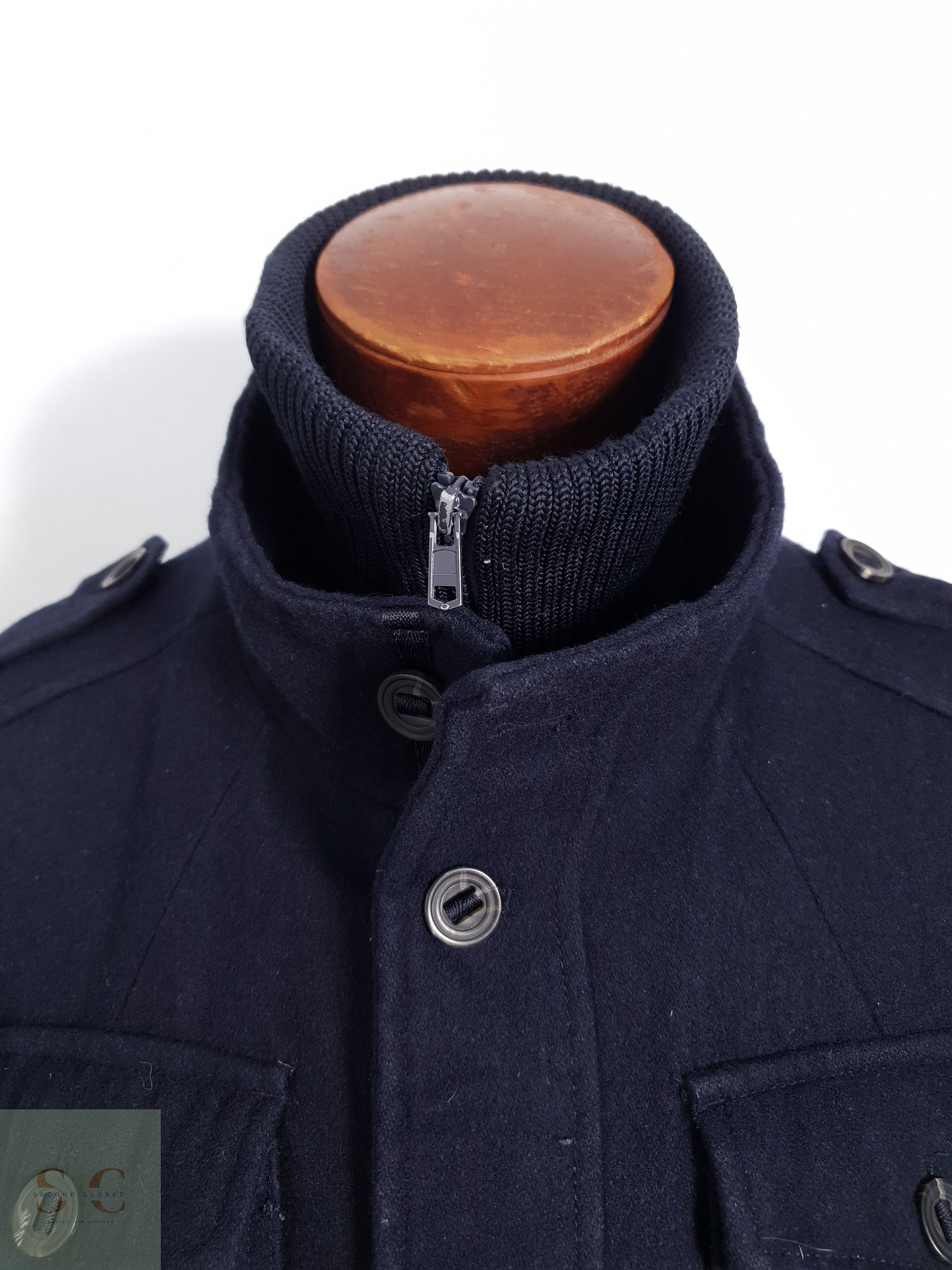 Esprit Chaquetón Azul Talla ML 7