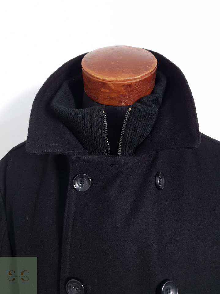 Bogie Chaquetón cruzado Negro Talla L 6