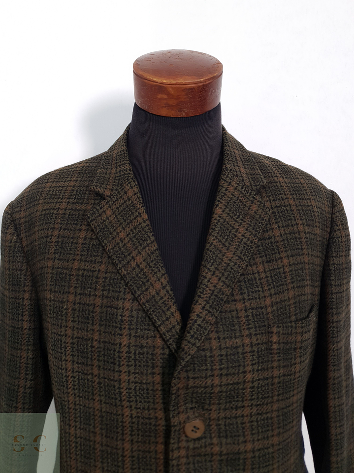 Kynoch Vestón escocés Verde Talla L 3