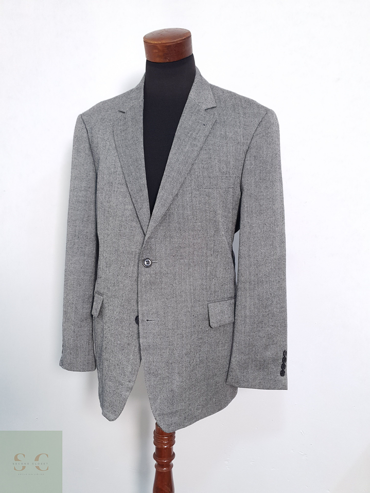 Gilberto Vestón espiguilla Gris Talla XL 2