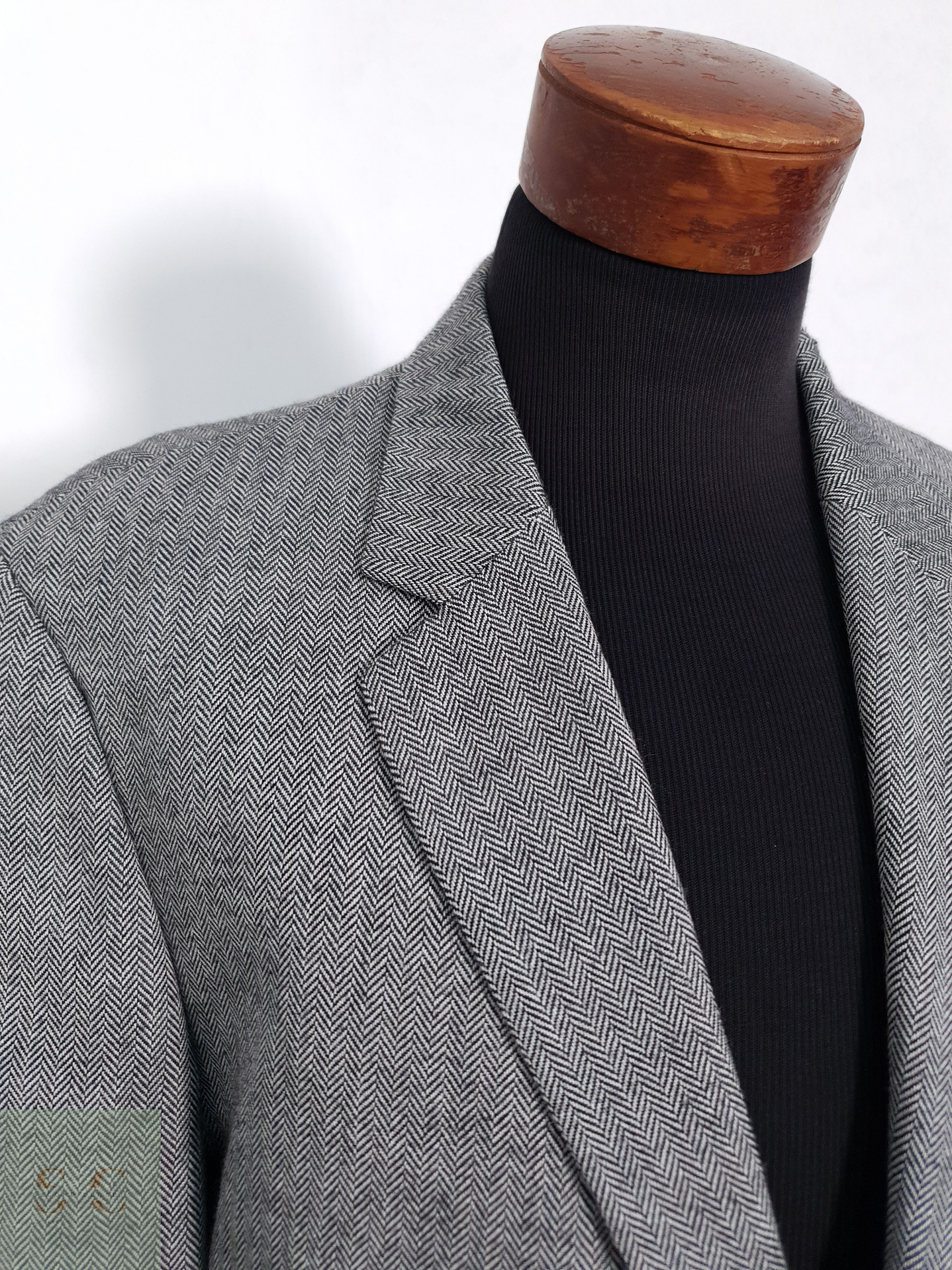 Gilberto Vestón espiguilla Gris Talla XL 4