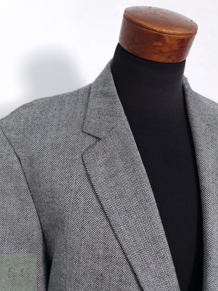 Gilberto Vestón espiguilla Gris Talla XL 4