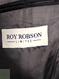 Roy Robson Vestón cruzado Negro grafito Talla LXL - Miniatura 12