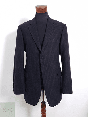 Sand Vestón a rayas sutiles Azul Talla LXL