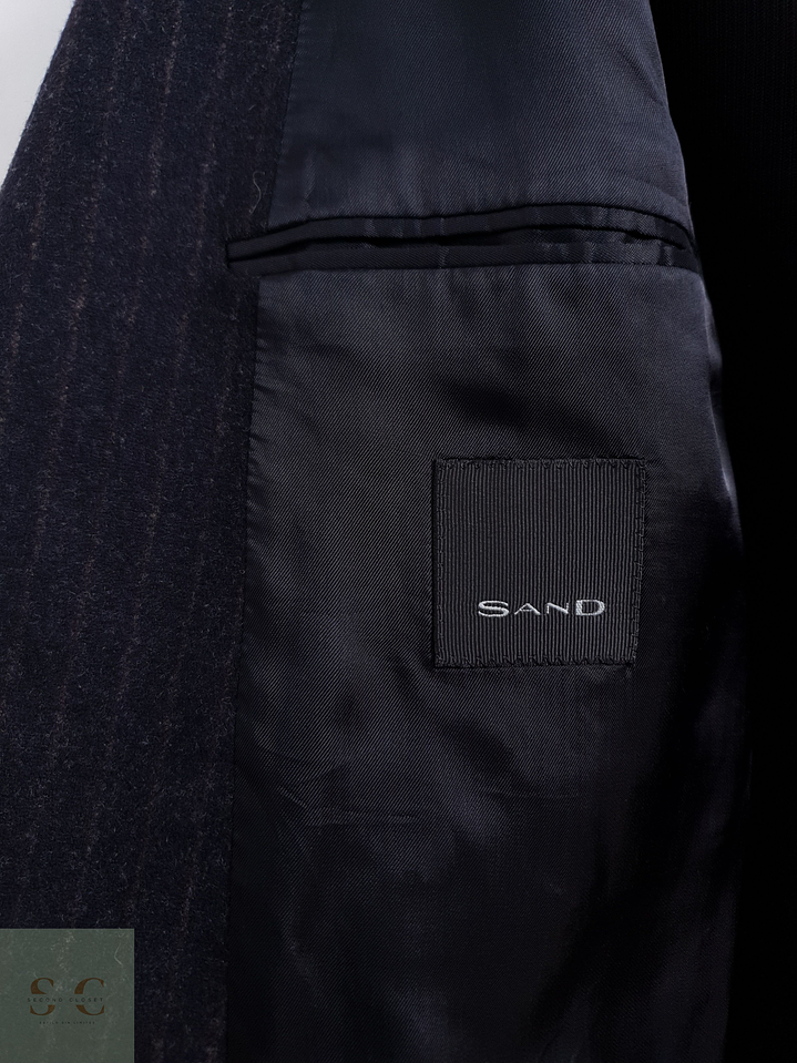 Sand Vestón a rayas sutiles Azul Talla LXL 8