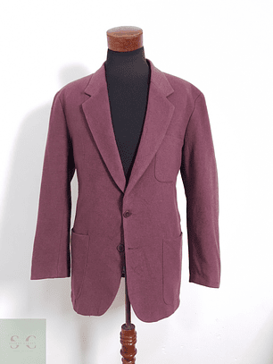 Vintage Vestón clásico Violeta claro Talla L