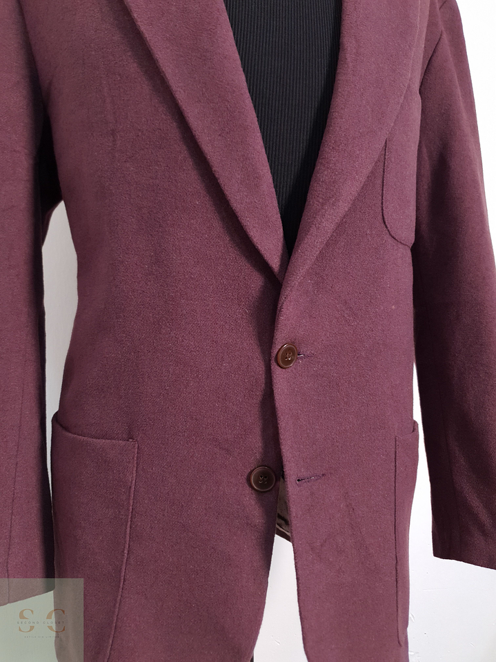 Vintage Vestón clásico Violeta claro Talla L 5