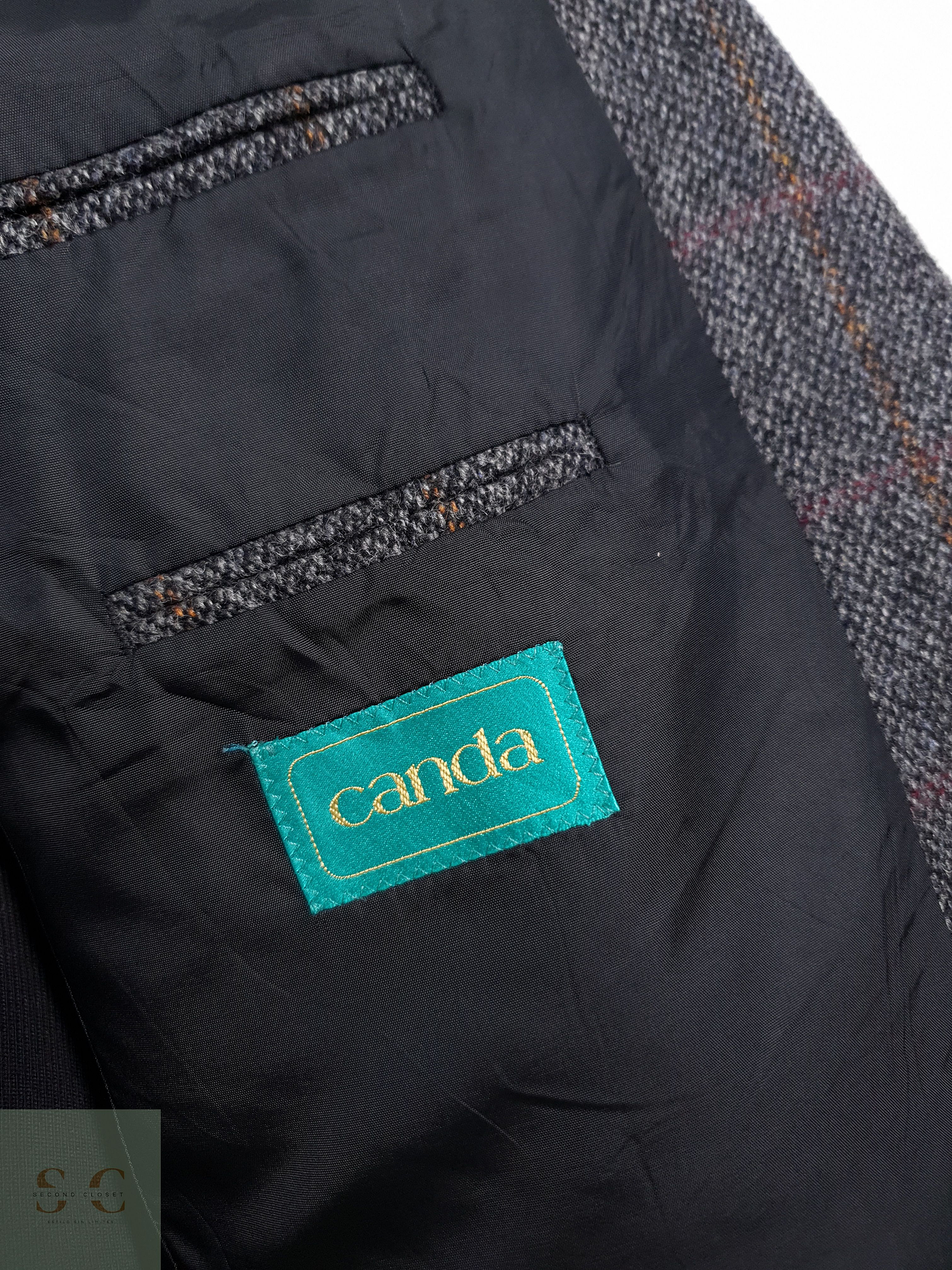 Canda Vestón clásico Plomo Talla XXL 6