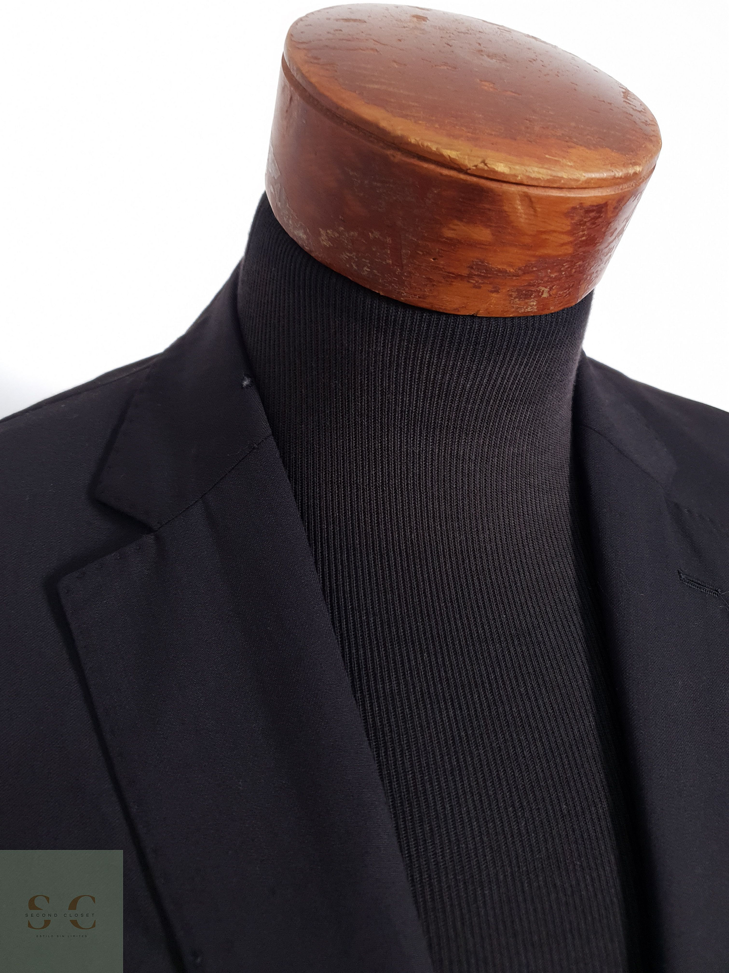 Carl Gross Vestón clásico Negro Talla M 2