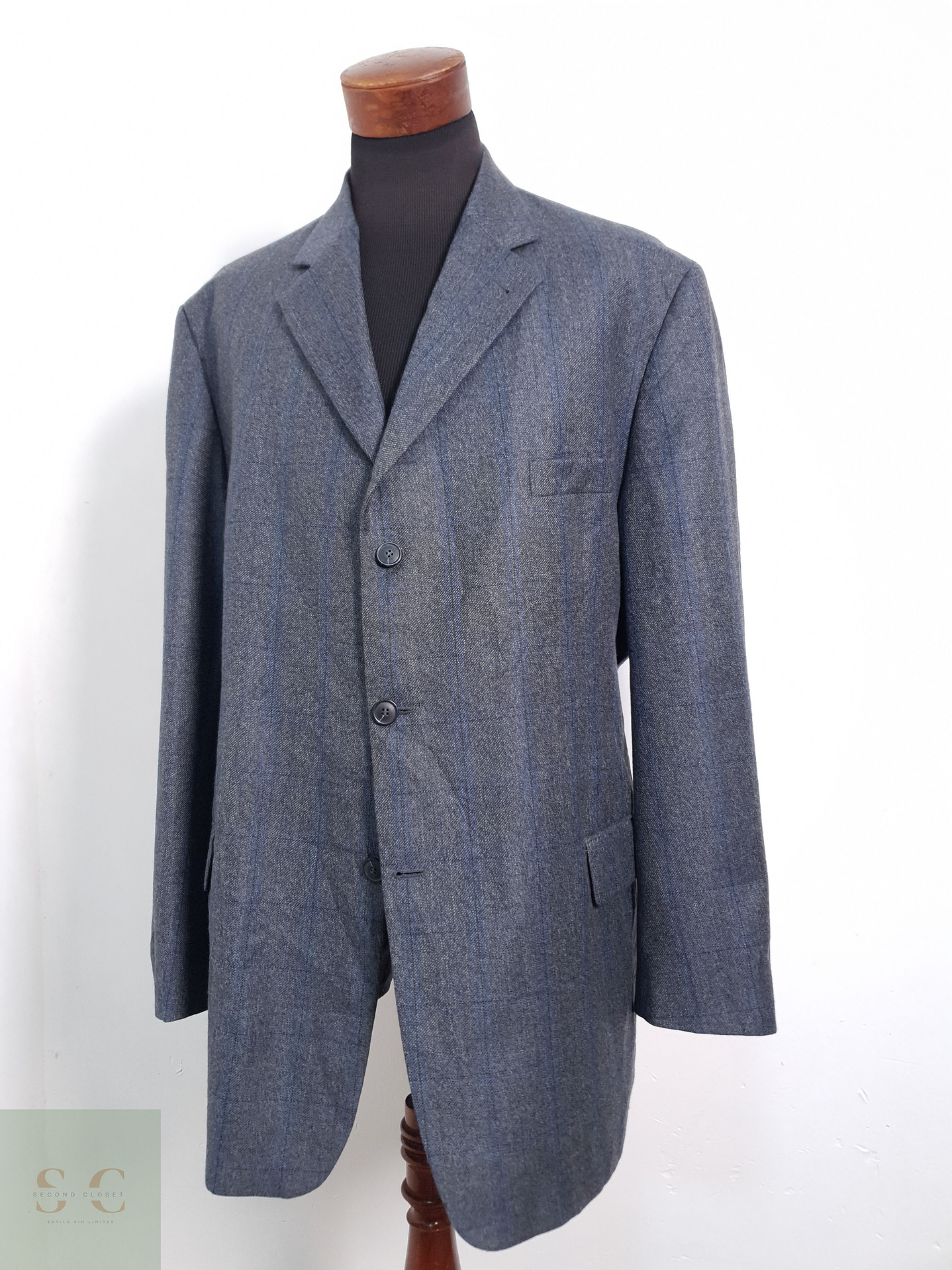 Canda Vestón clásico Gris Talla XXXL 1