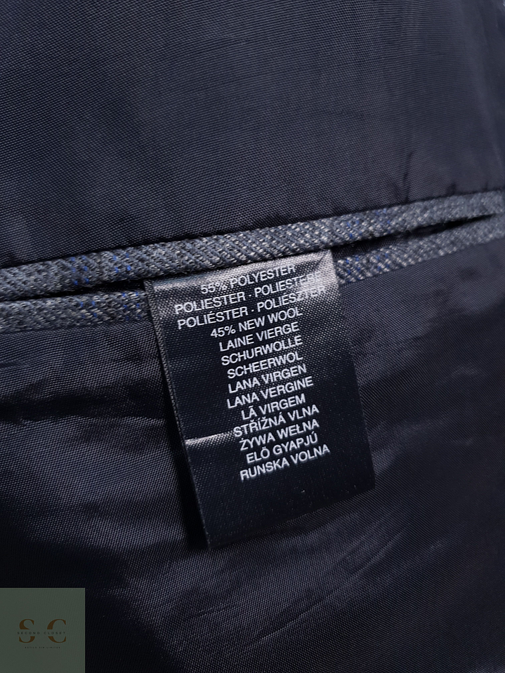 Canda Vestón clásico Gris Talla XXXL 7