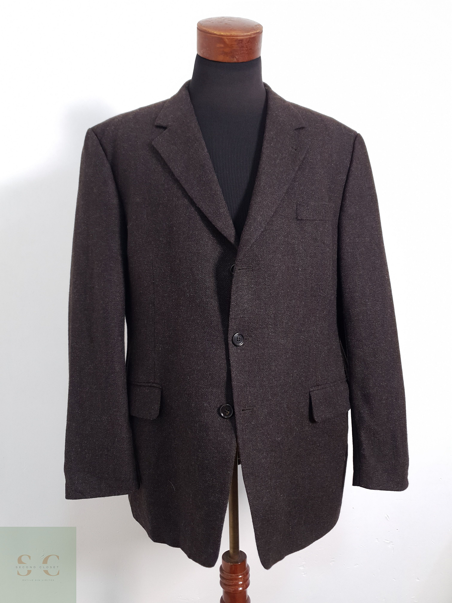 Best Fit Vestón clásico Café moro Talla XXL 1