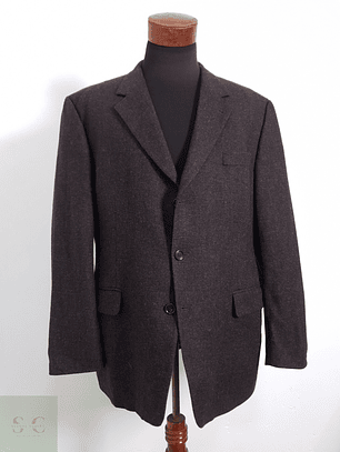 Best Fit Vestón clásico Café moro Talla XXL