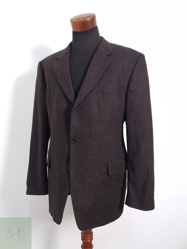 Best Fit Vestón clásico Café moro Talla XXL 2