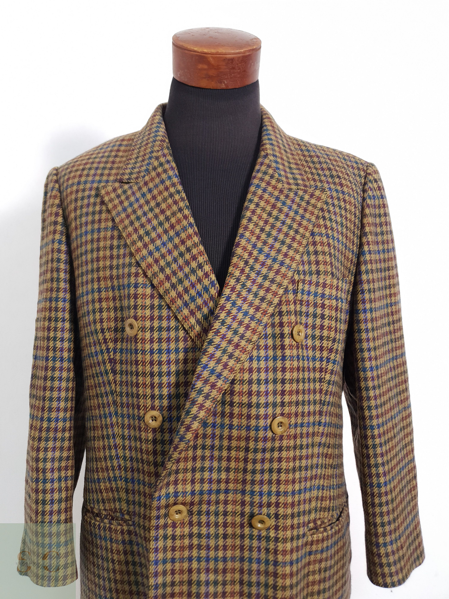 Del Mod International Vestón pata de gallo Pata de gallo Talla M 4