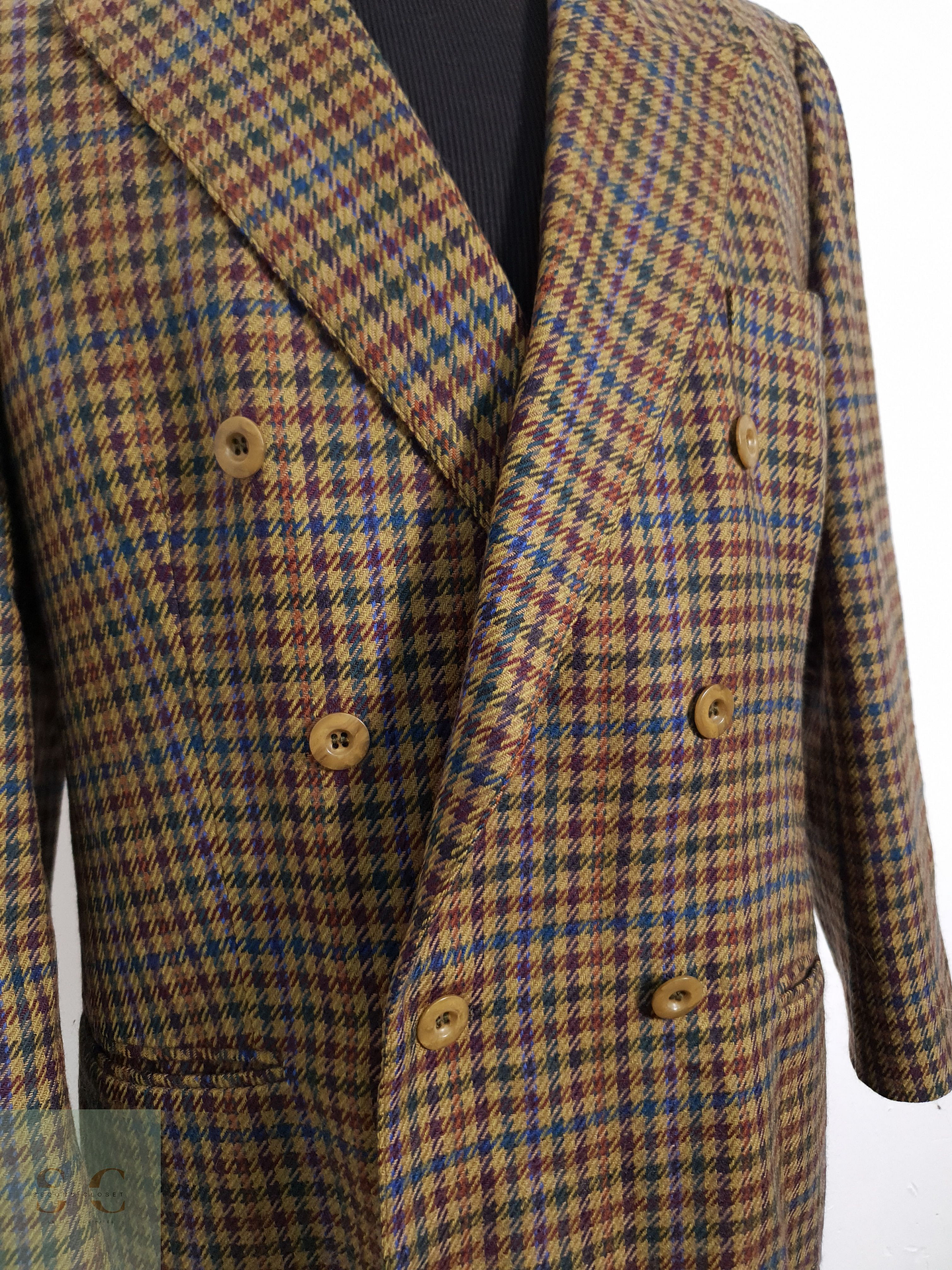 Del Mod International Vestón pata de gallo Pata de gallo Talla M 5