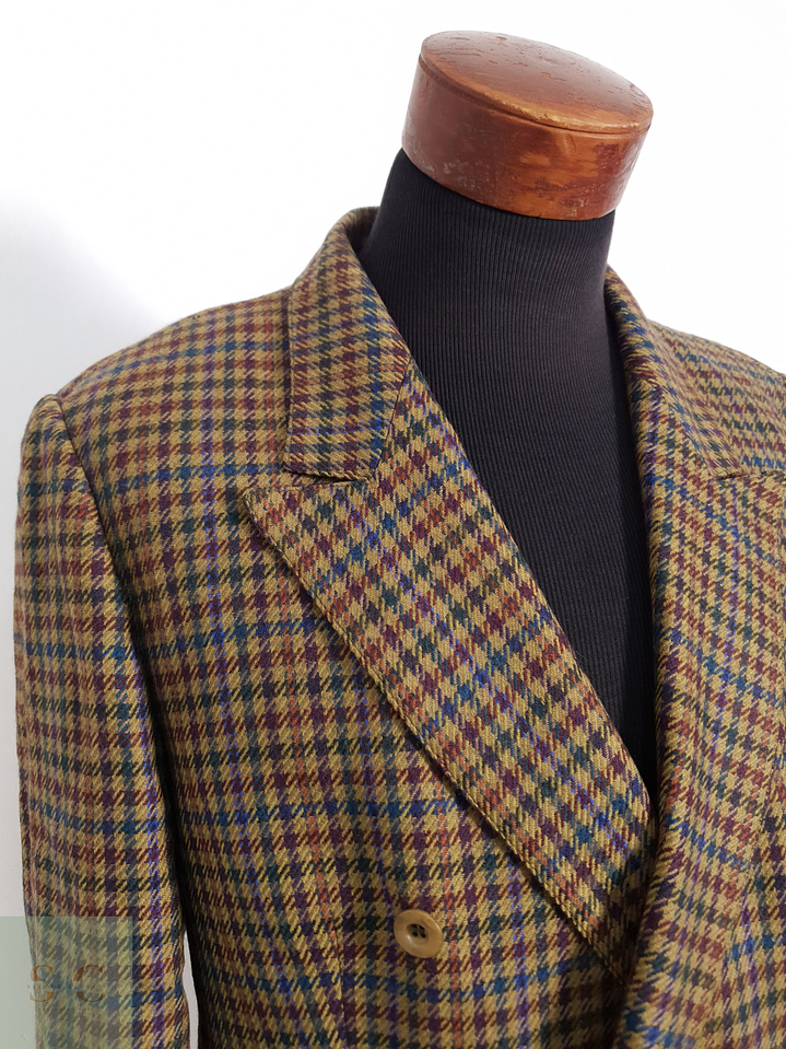 Del Mod International Vestón pata de gallo Pata de gallo Talla M 6