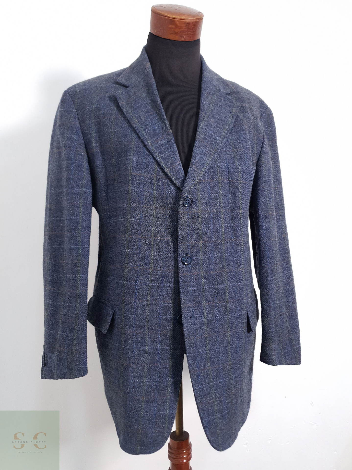 Canda Vestón clásico Azul Talla LXL 6