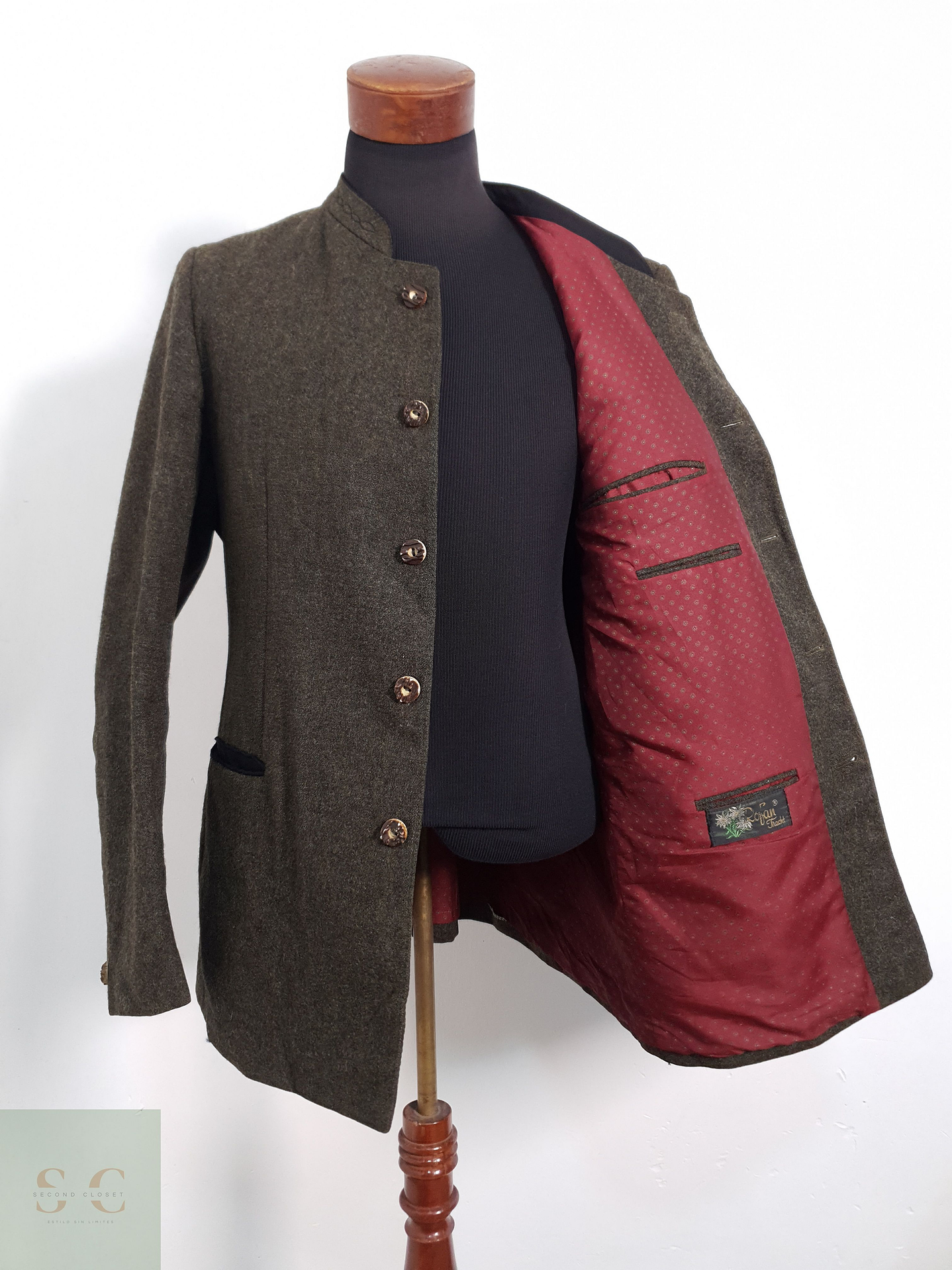 Rojan Tracht Vestón loden Verde Talla M 1