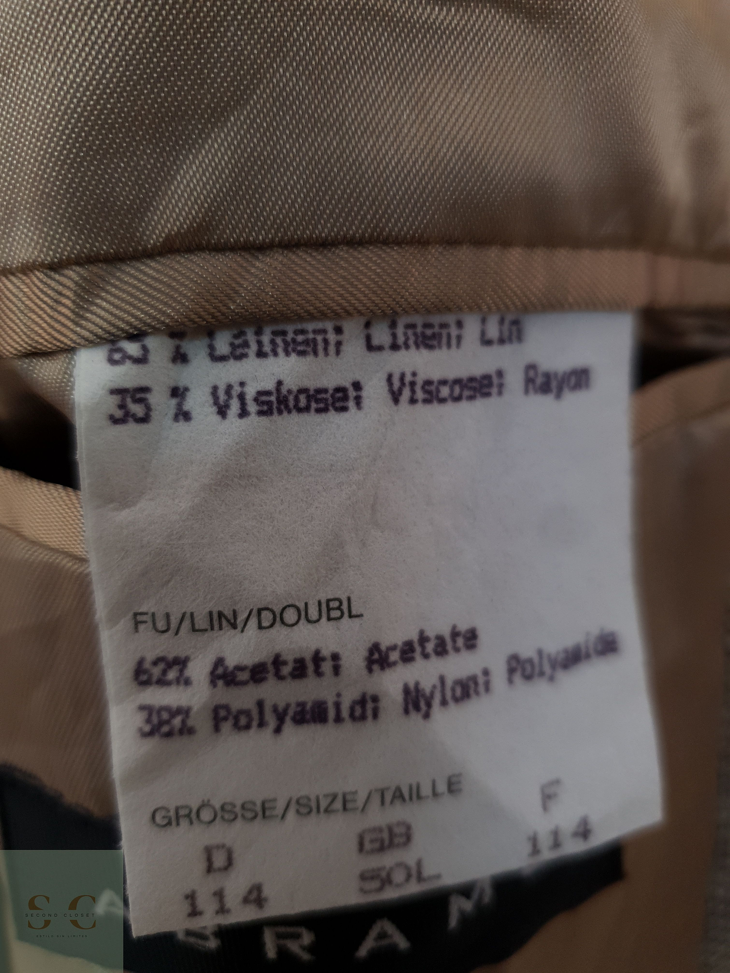 Abrams Vestón clásico No especificado Talla XXL 2