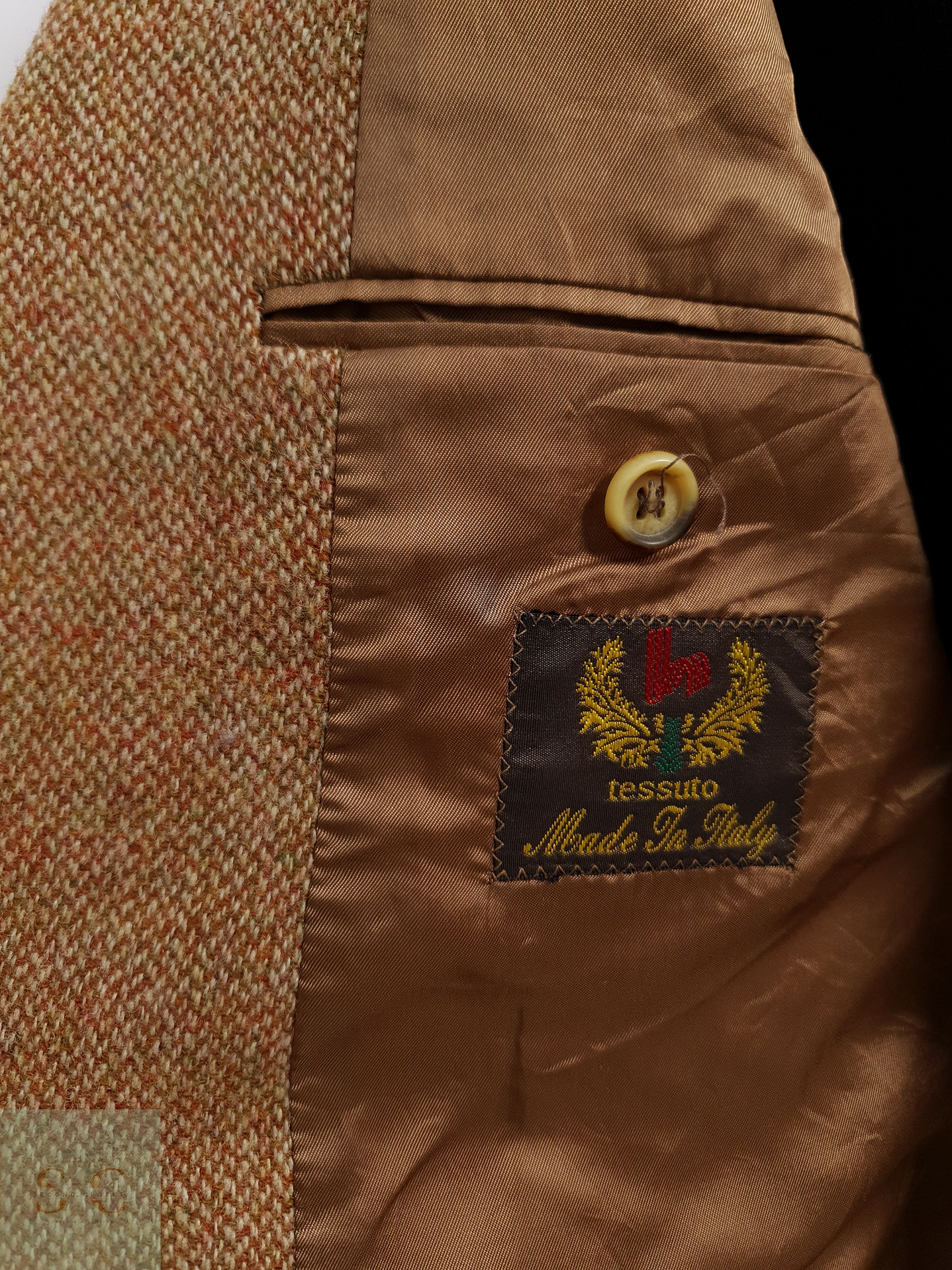 Michaels Vestón italiano Camel Talla XL 7