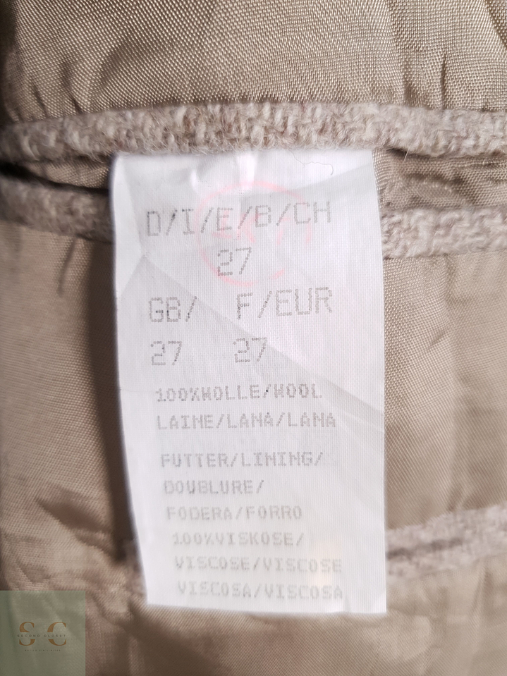 Vintage Vestón clásico Gris Cafe Talla M 4