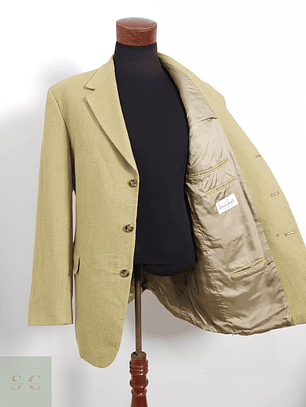 Renata Cavali Vestón clásico Dorado Talla XL