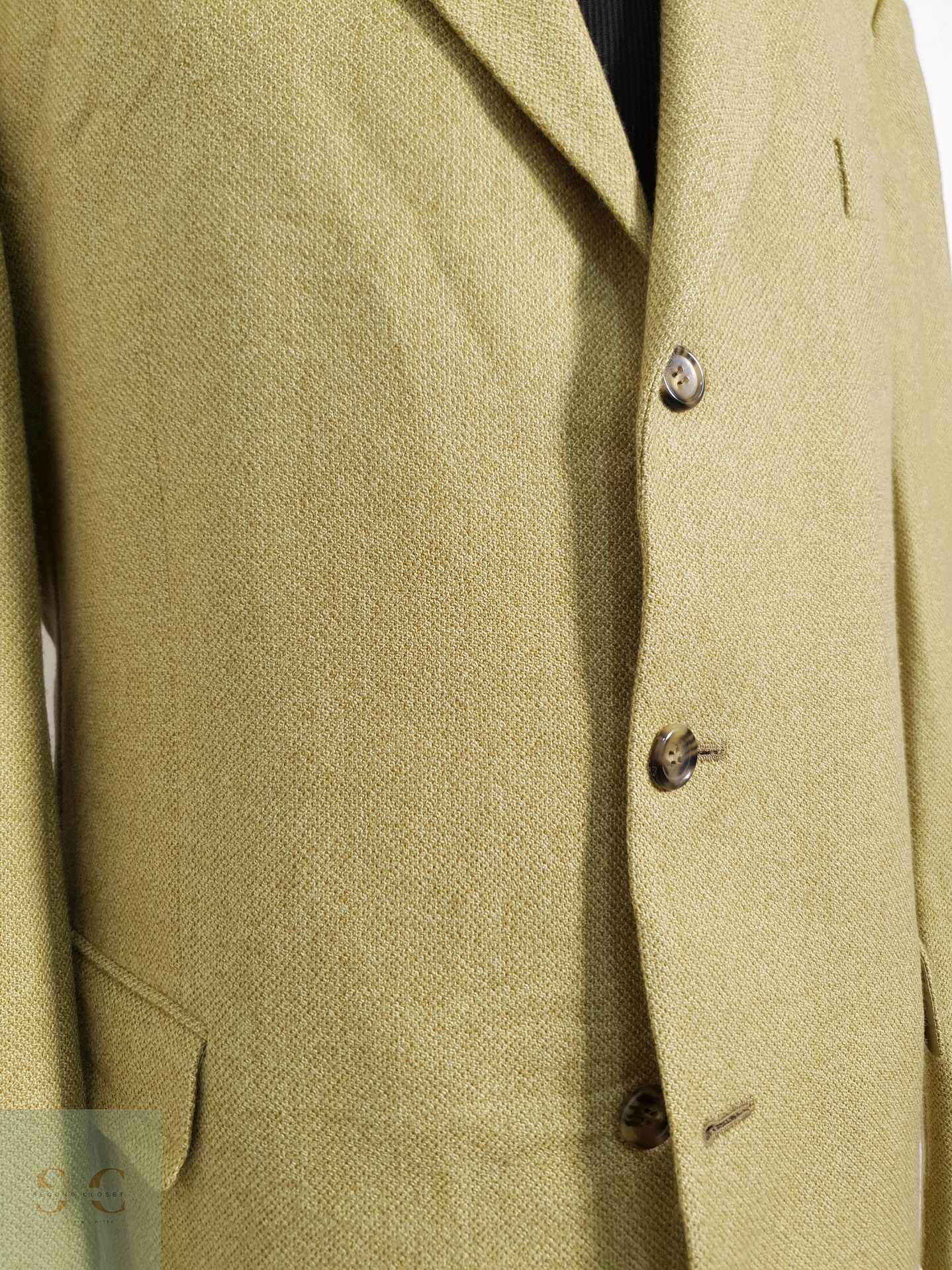 Renata Cavali Vestón clásico Dorado Talla XL 6