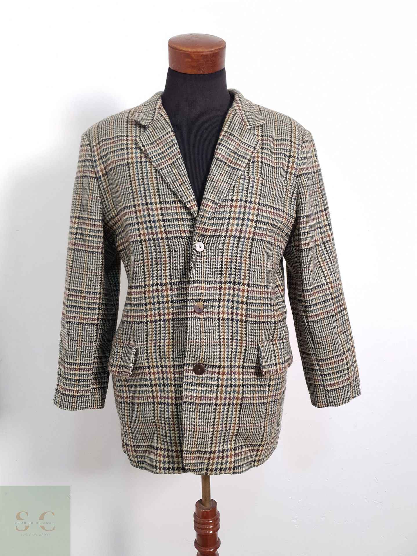 Esprit Vestón pata de gallo Pata de gallo Talla L 4