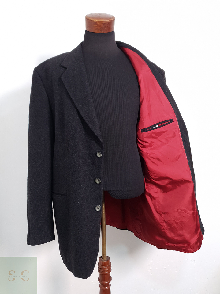 Vintage Vestón clásico Plomo Talla XXL 1