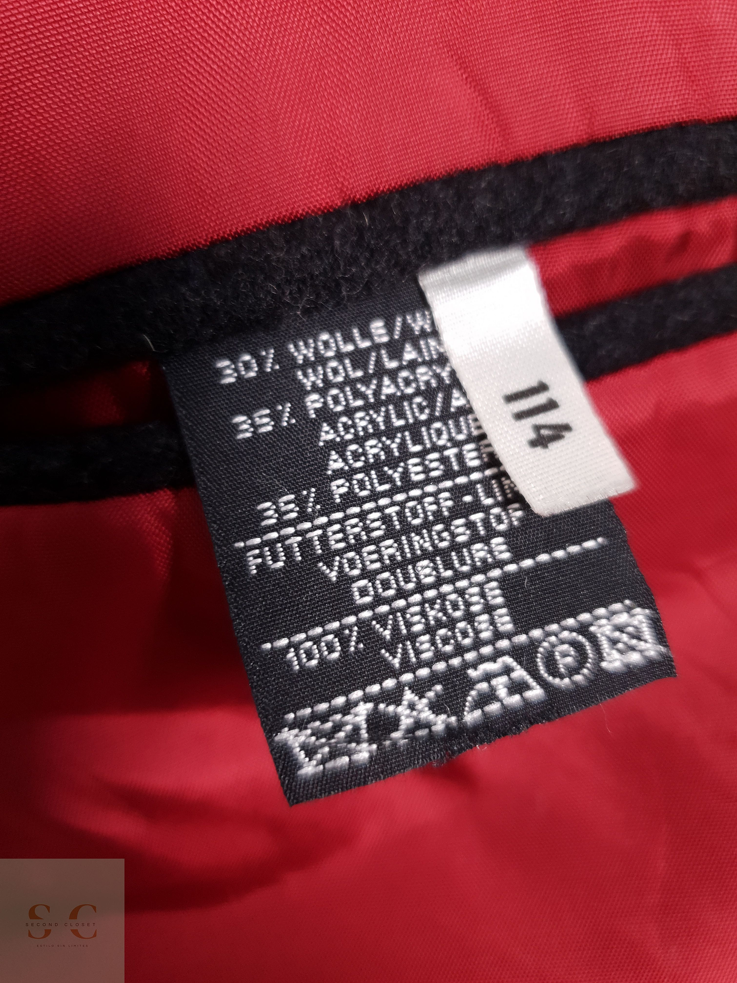 Vintage Vestón clásico Plomo Talla XXL 4