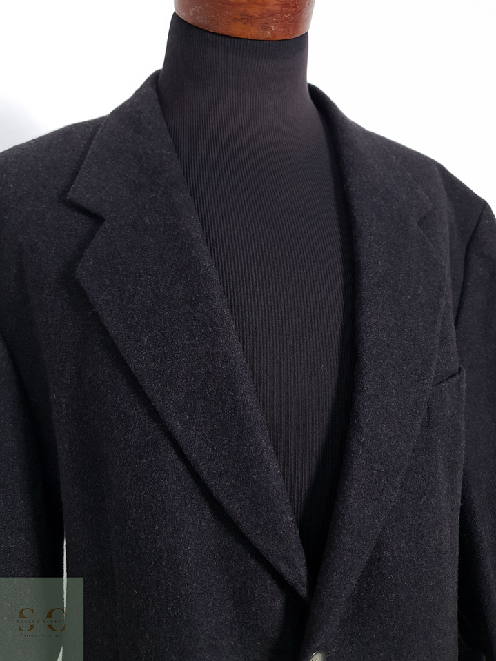 Vintage Vestón clásico Plomo Talla XXL 6