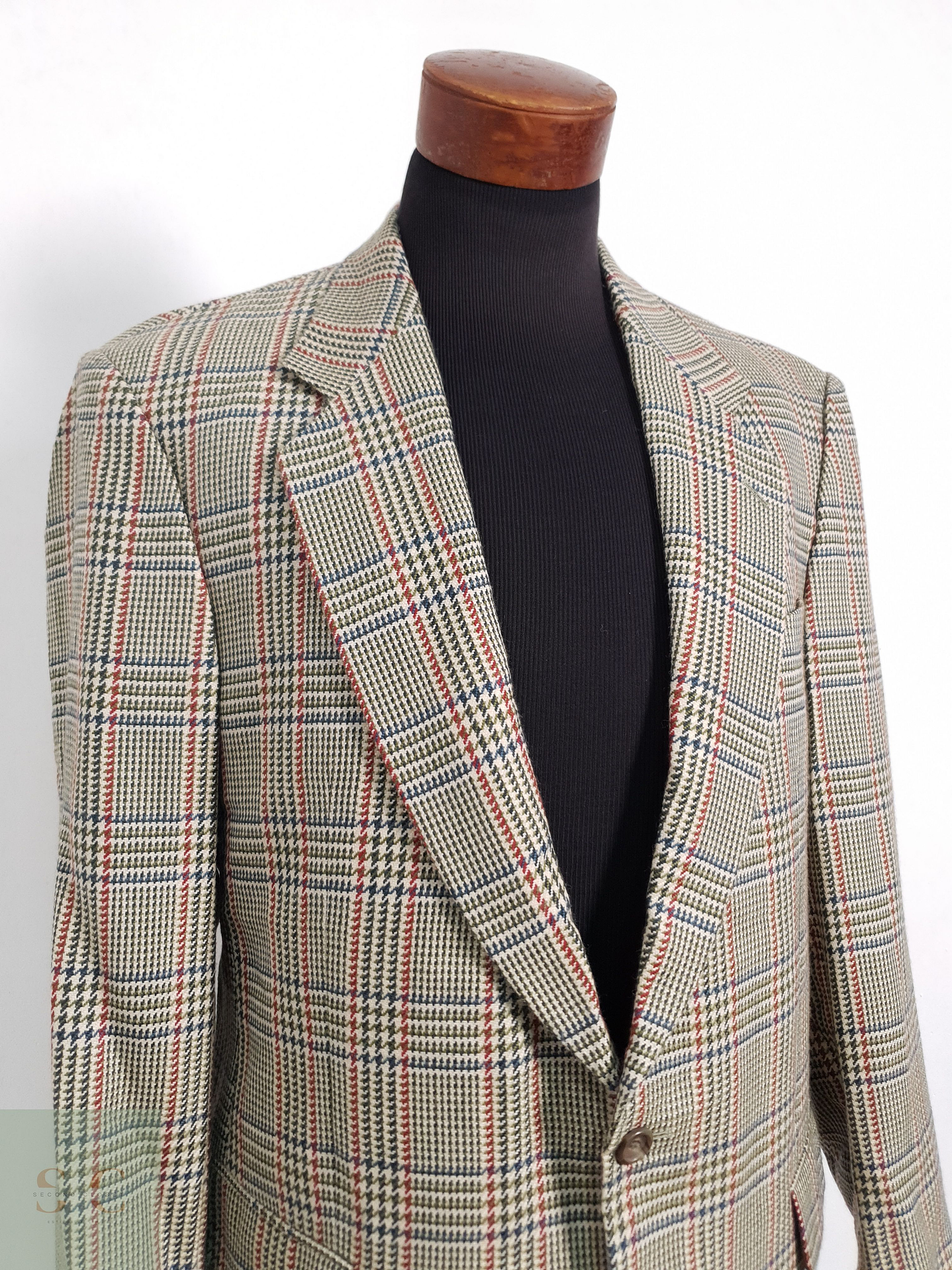 Club Britania Vestón pata de gallo Pata de gallo Talla XL 2