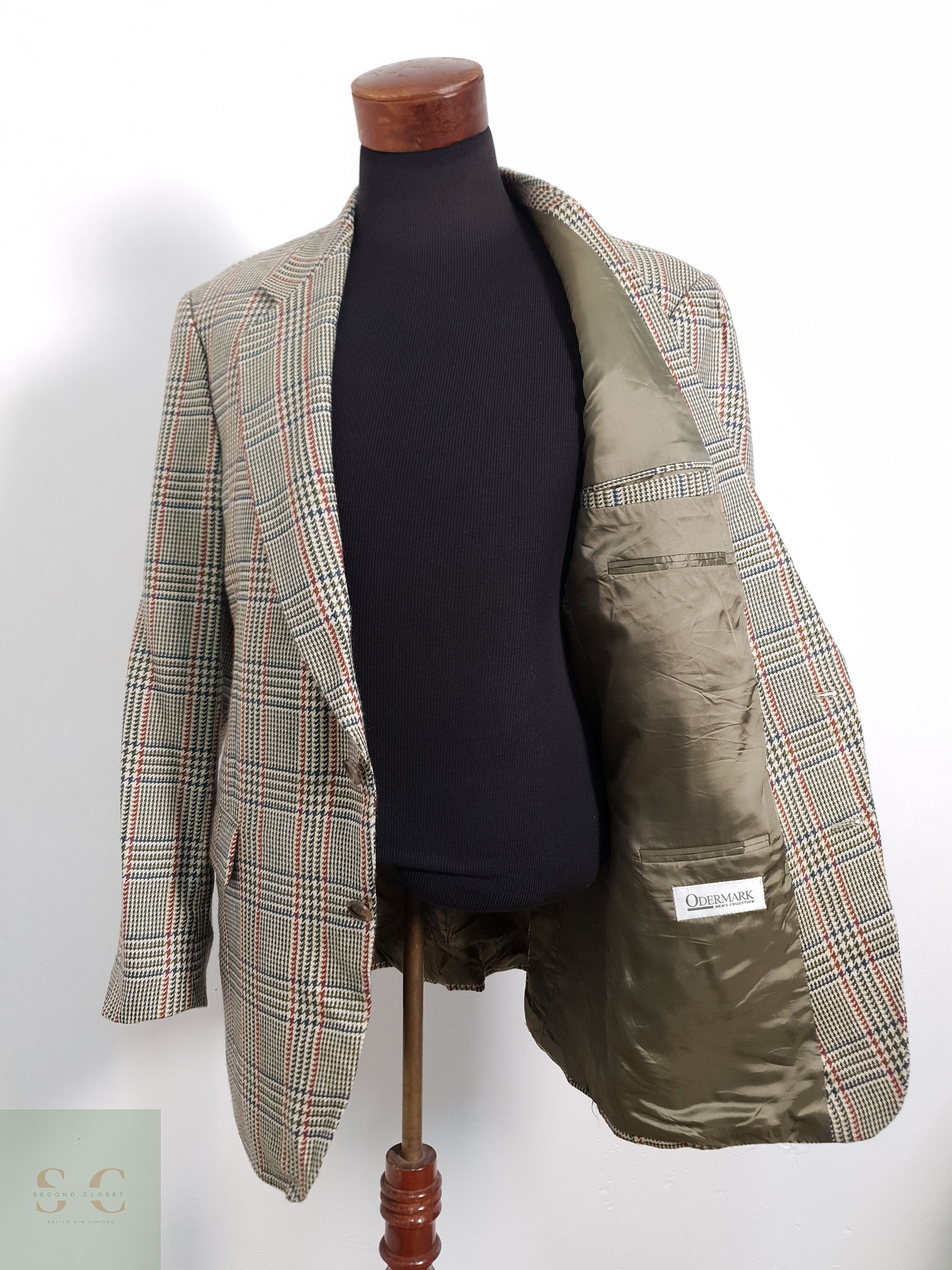 Club Britania Vestón pata de gallo Pata de gallo Talla XL 1