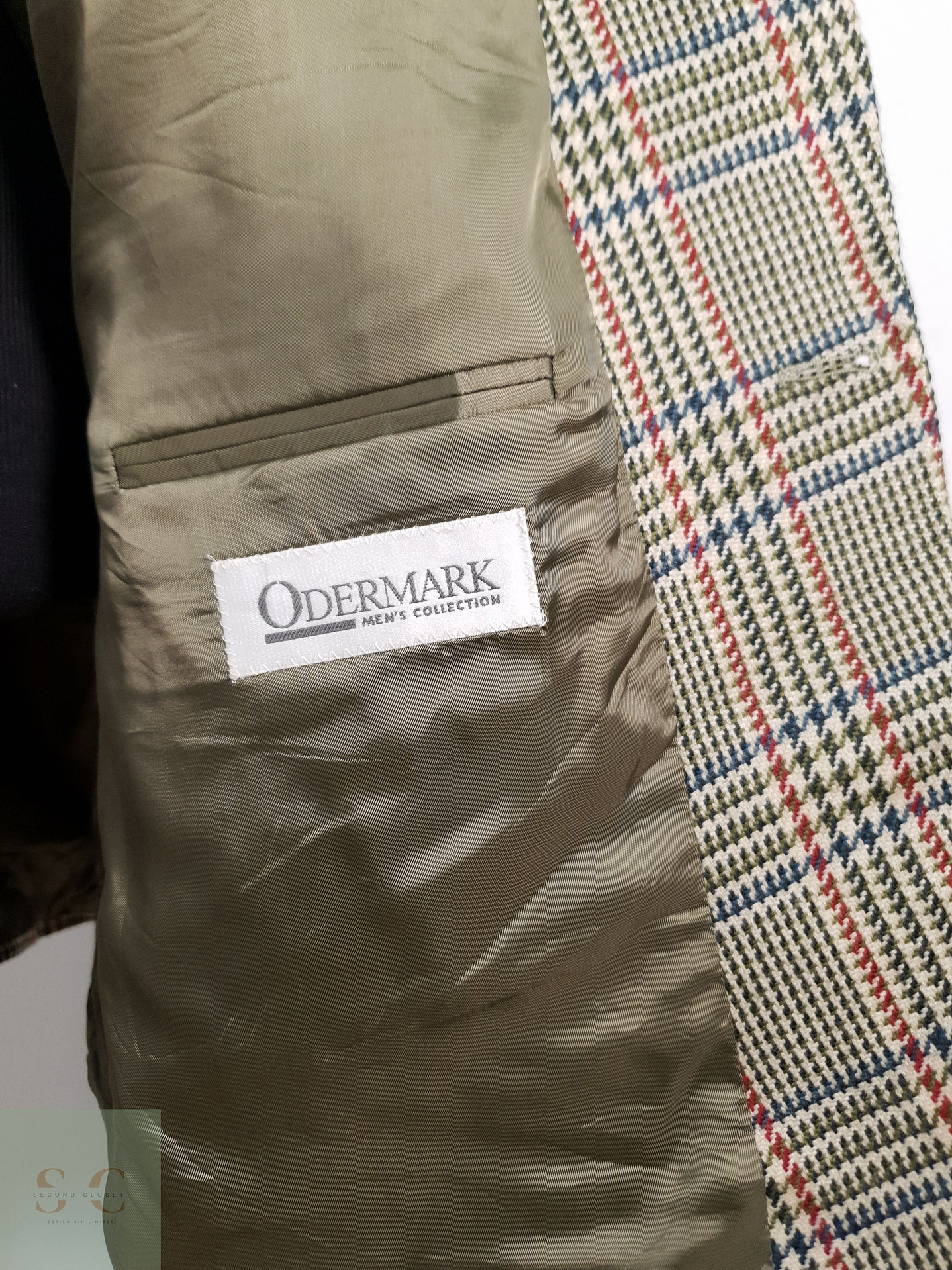 Club Britania Vestón pata de gallo Pata de gallo Talla XL 7