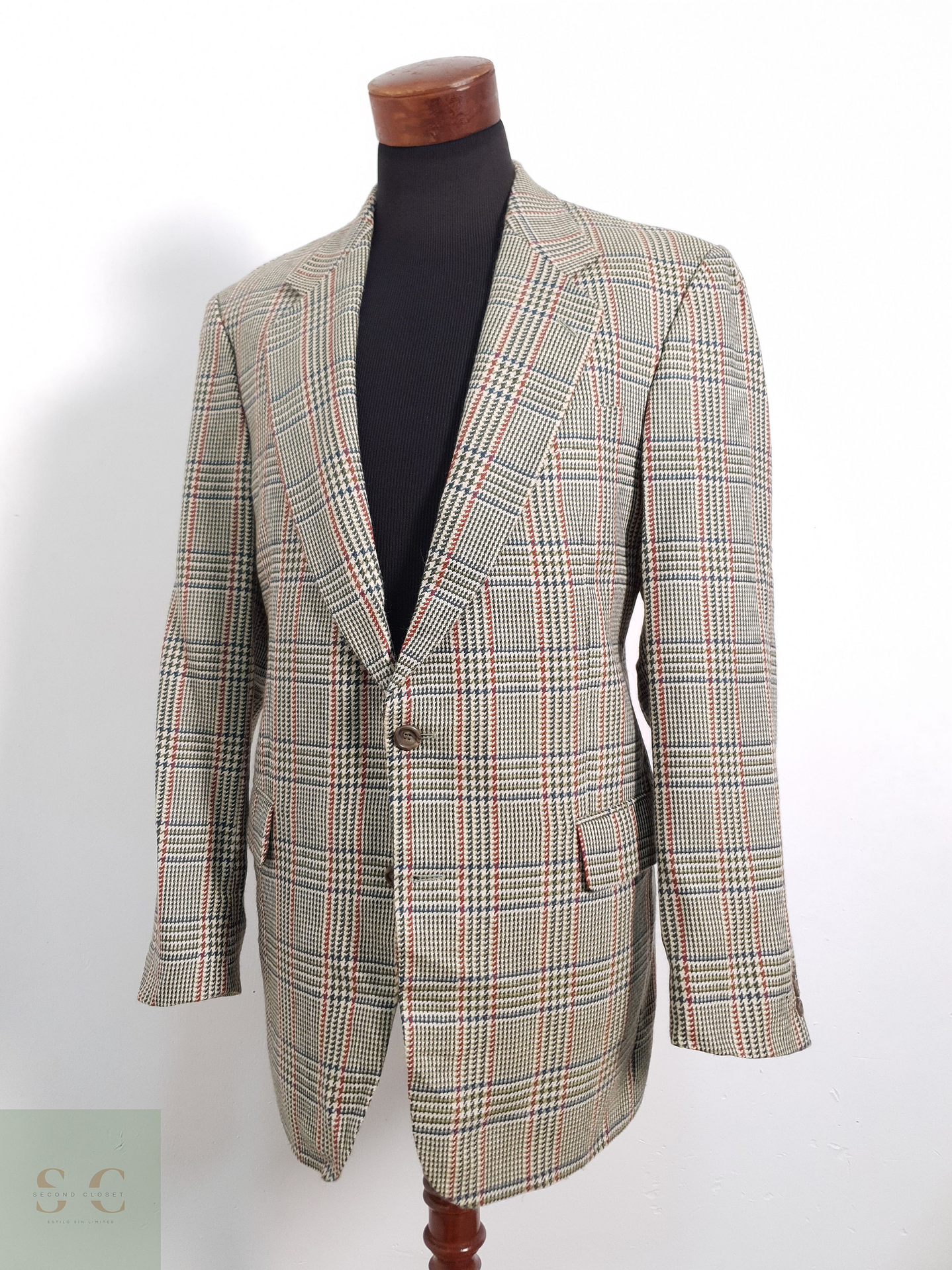 Club Britania Vestón pata de gallo Pata de gallo Talla XL 8