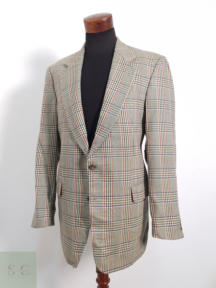 Club Britania Vestón pata de gallo Pata de gallo Talla XL 8