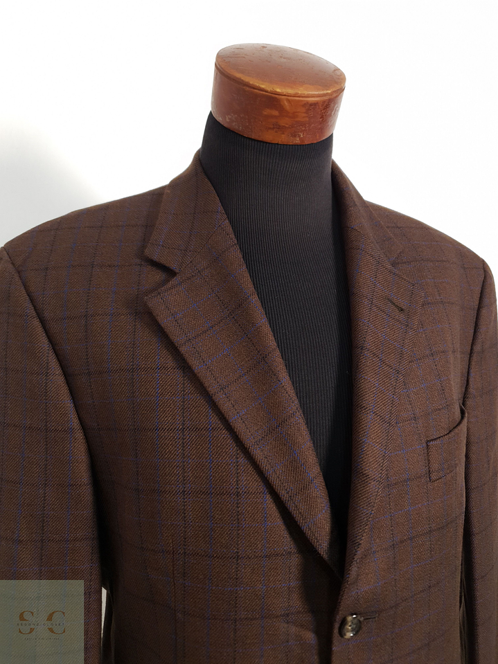 Baumler Vestón clásico Café Talla LXL 3