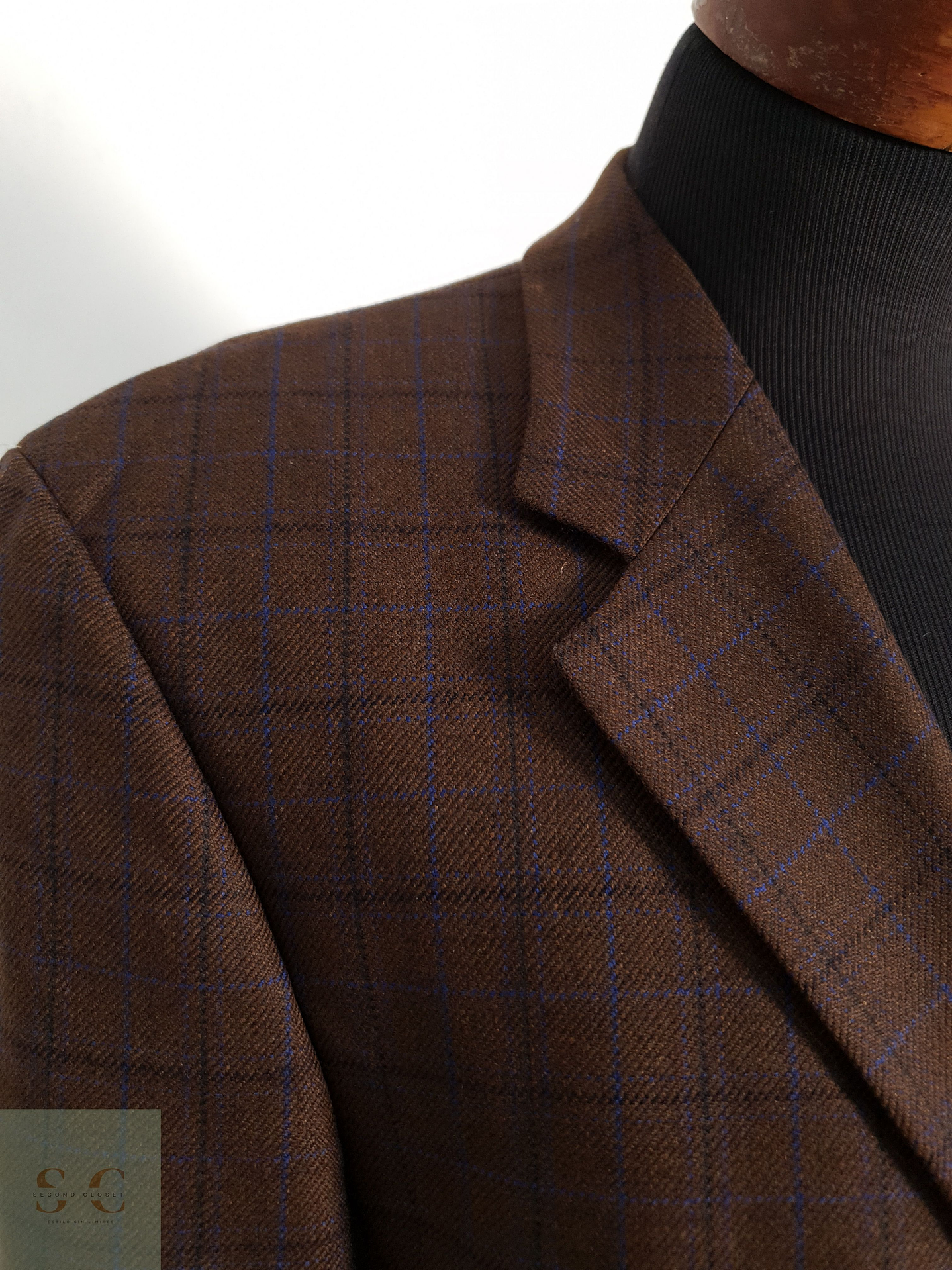 Baumler Vestón clásico Café Talla LXL 6