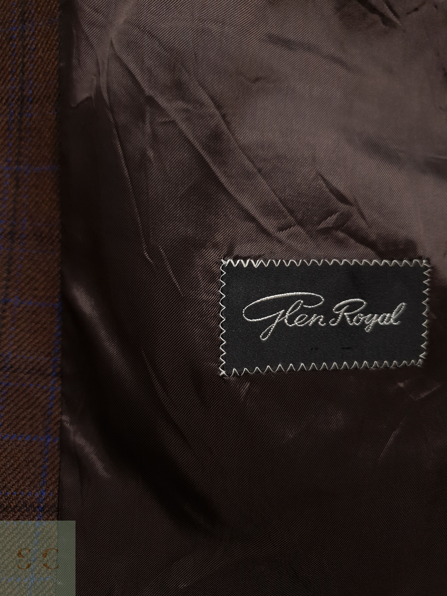 Baumler Vestón clásico Café Talla LXL 8