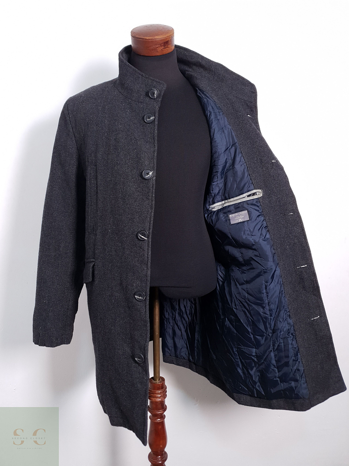 Chaqueton Angelo Litrico Lana Gris Talla XL 6