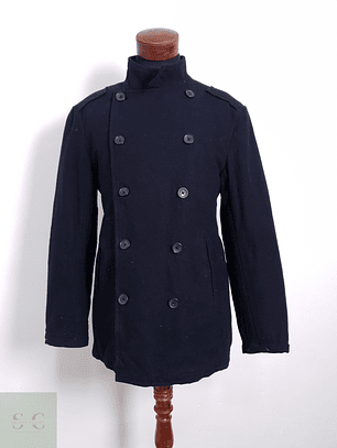 Abrigo Hombre Camargue Lana Azul Talla XXL