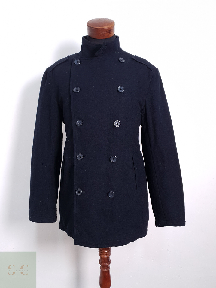 Abrigo Hombre Camargue Lana Gris Claro Talla XXL 1