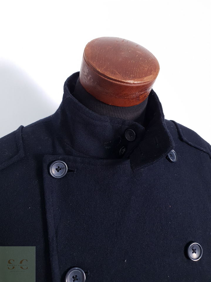 Abrigo Hombre Camargue Lana Gris Claro Talla XXL 2